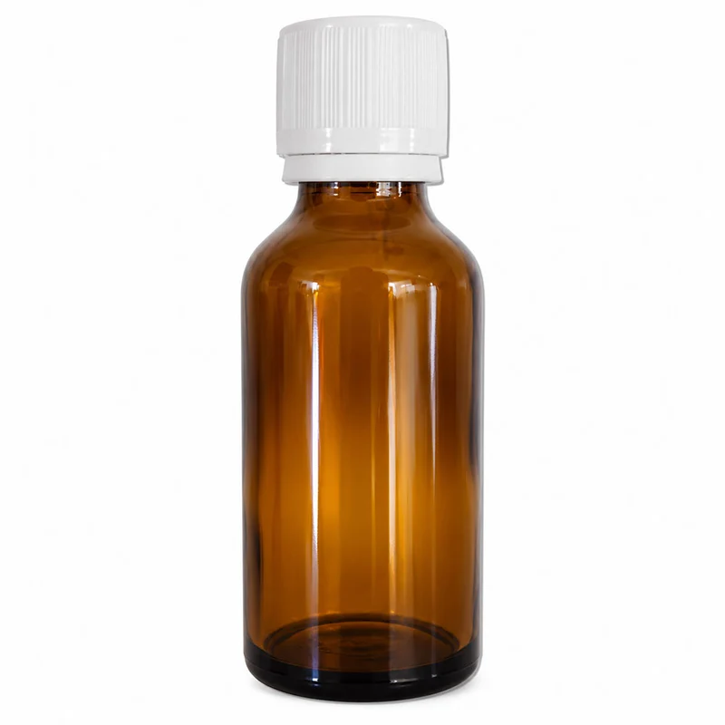 Flacon Estérel en verre avec capsule compte goutte