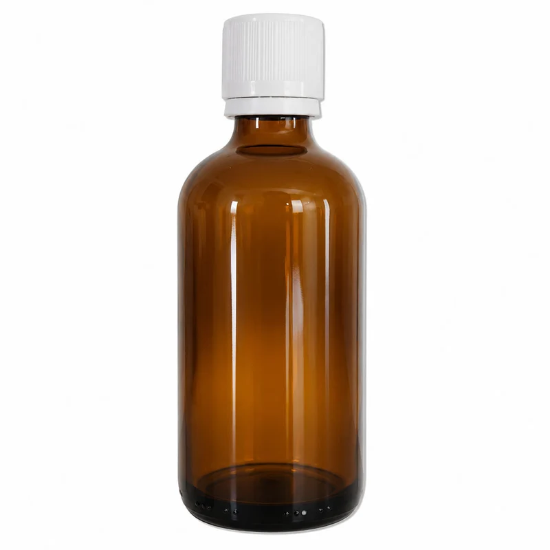 Flacon Estérel en verre avec capsule compte goutte