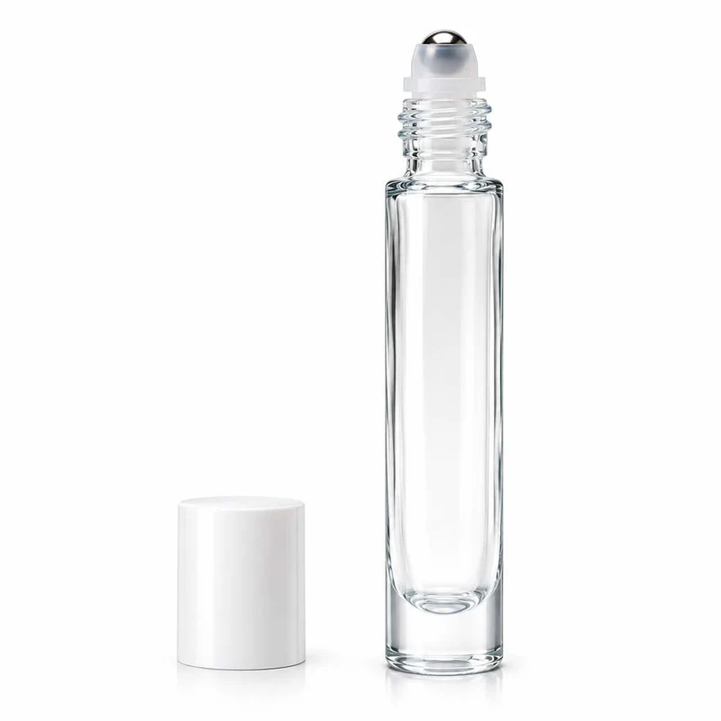 Roll-on en verre et bille inox
