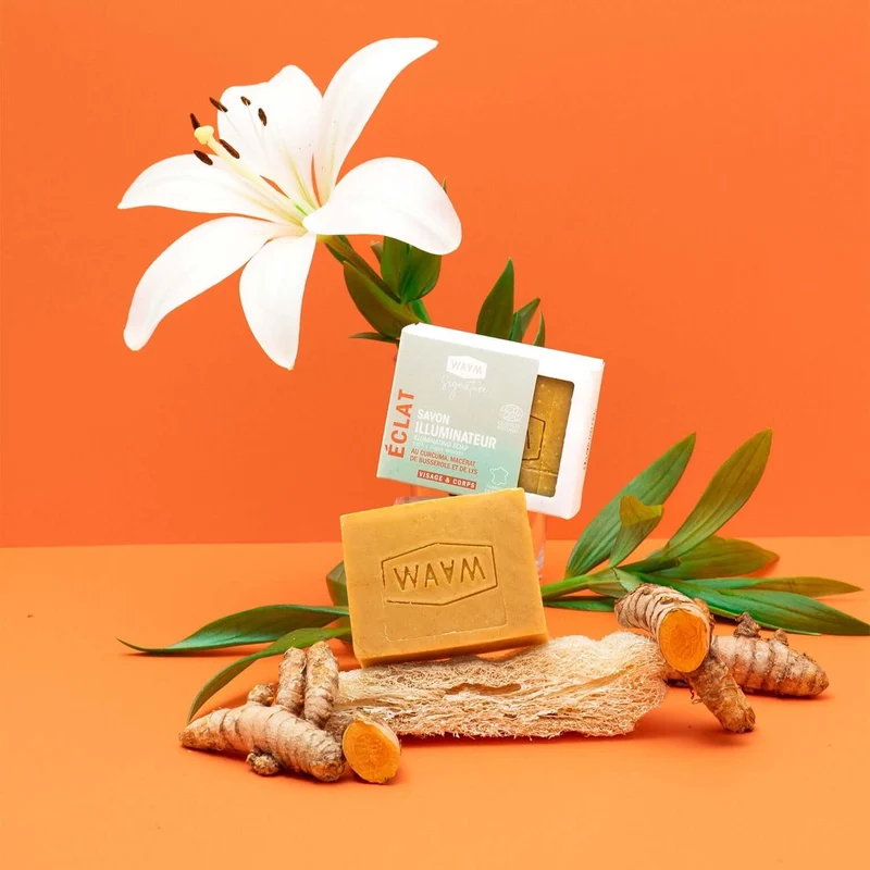 Savon Illuminateur au Curcuma