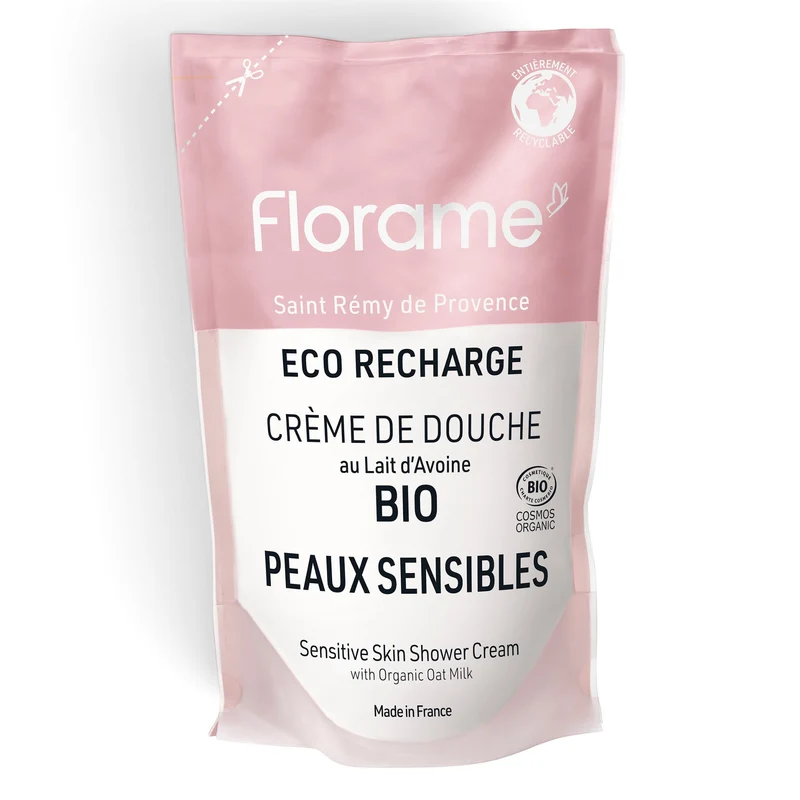 Eco-recharge Crème de Douche Peaux Sensibles
