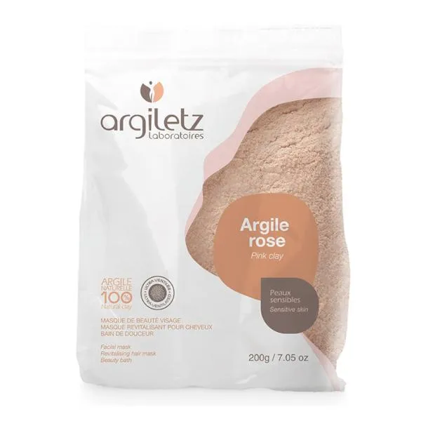 Argile rose poudre ultra-ventilée 200 g