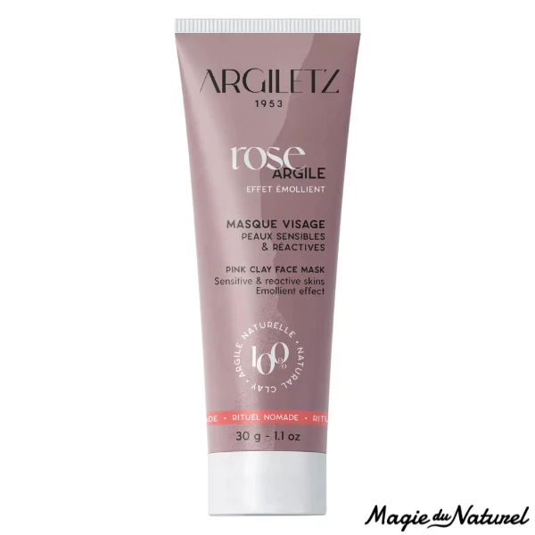 Coffret trio mini masques à l'argile - peaux sensibles ou matures