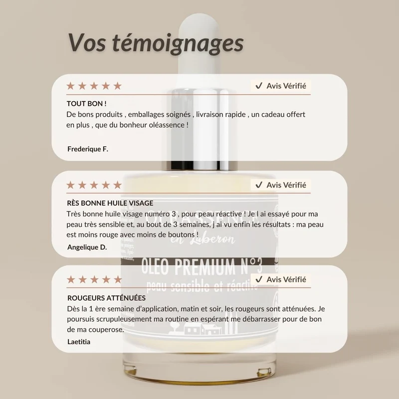Sérum Peau Sensible et Réactive bio
