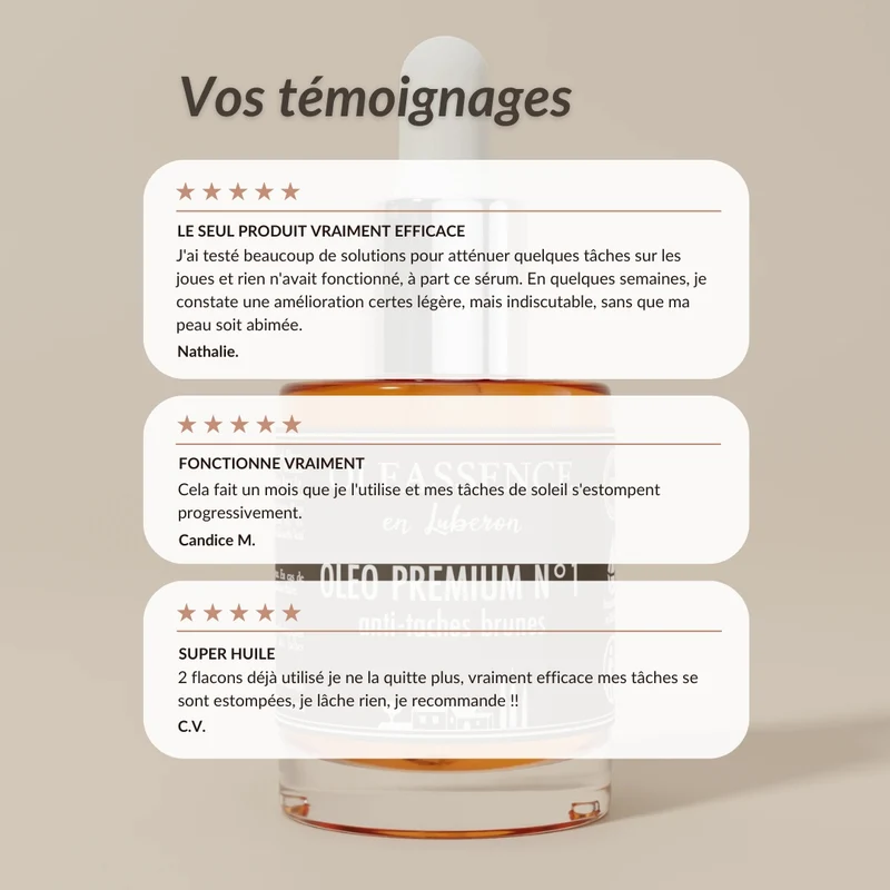 Sérum Anti-Taches Brunes bio