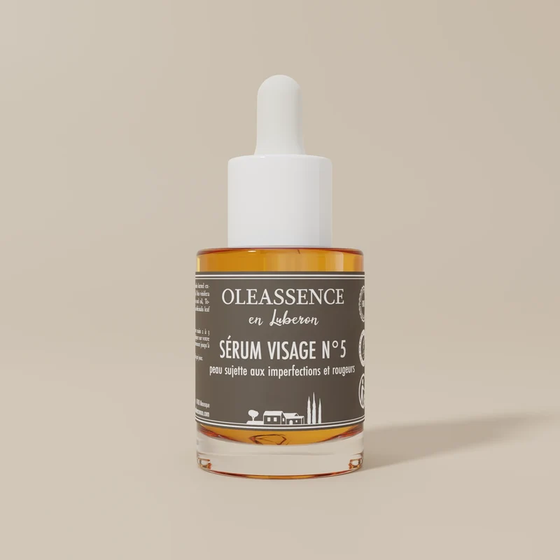 Peau avec Imperfections et Rougeurs - Sérum visage n°5 bio