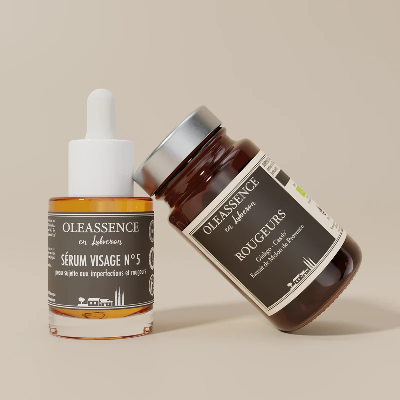 Peau avec Imperfections et Rougeurs - Sérum visage n°5 bio
