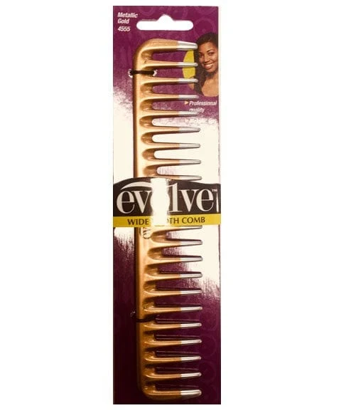 Evolve - Peigne à Dents Larges "Wide Teeth Comb" - #4555