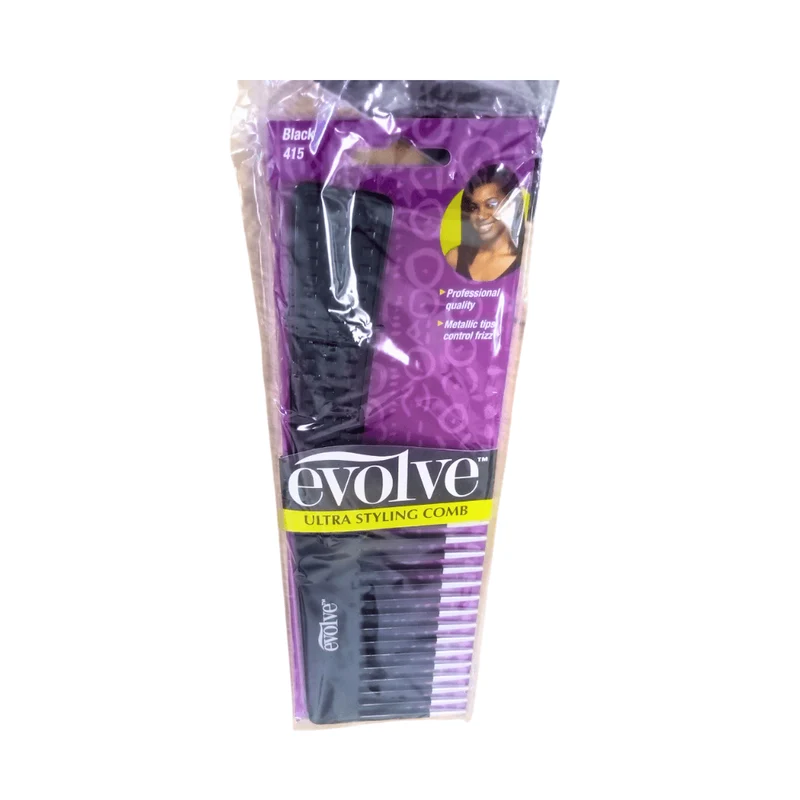 Evolve - Peigne Ultra Stylisant Noir "Ultra Styling Comb Black" #415
