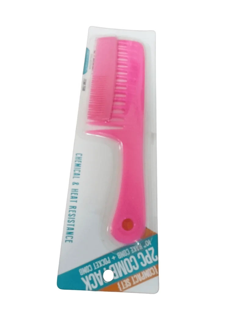 Stella Collection - Peignes Stella Couleur Rose ITEM #250