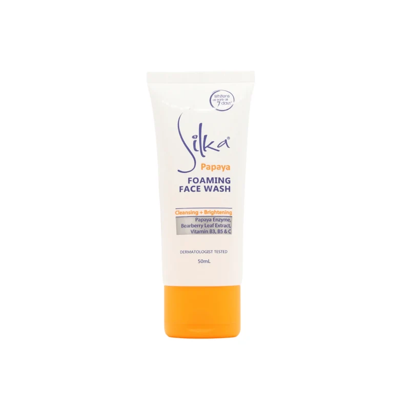 Silka - Mousse Nettoyante Pour Visage "Papaya Foaming Face Wash" 50 ml