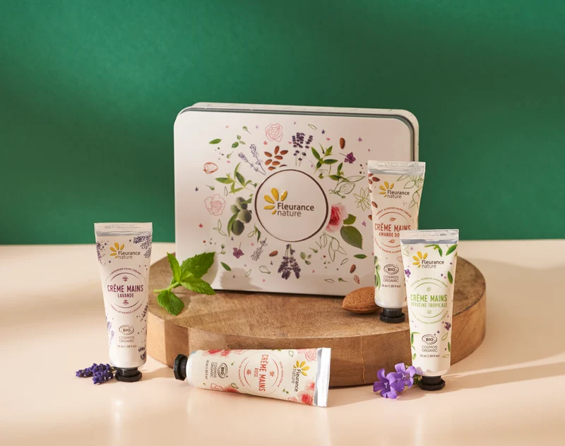 Coffret 4 crèmes mains Instant douceur