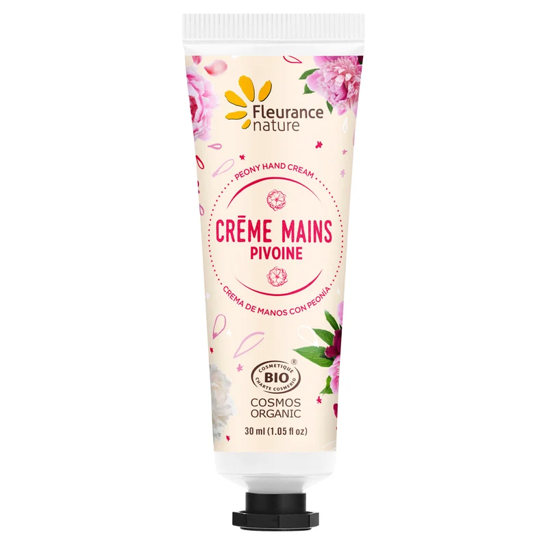 Crème mains à la Pivoine