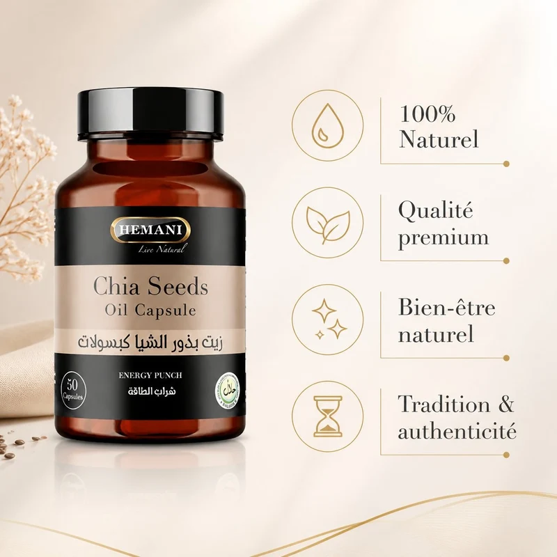 50 Capsules de Chia