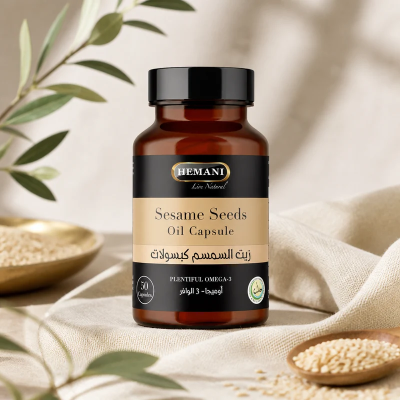 50 Capsules de Sésame - Hemani