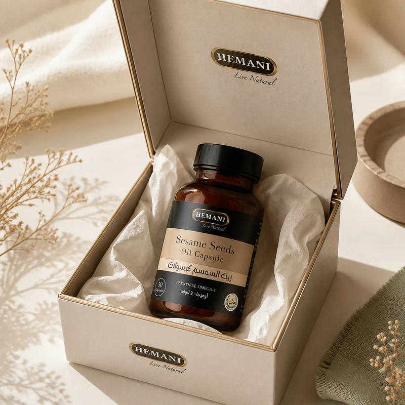 50 Capsules de Sésame - Hemani
