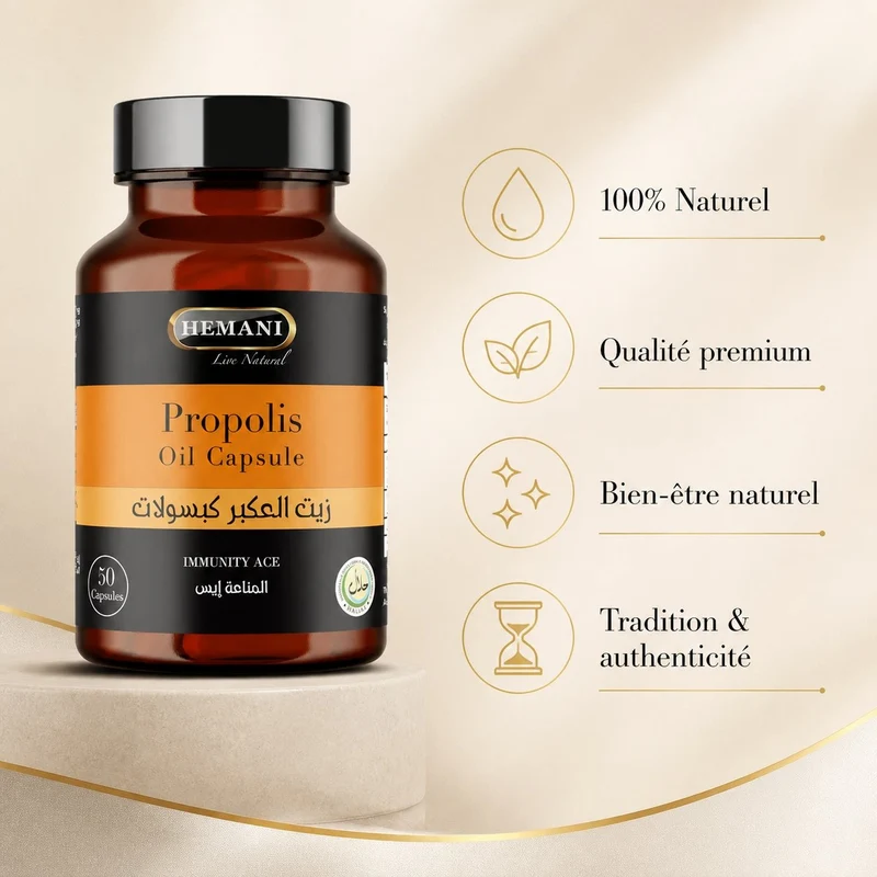 50 Capsules de Propolis