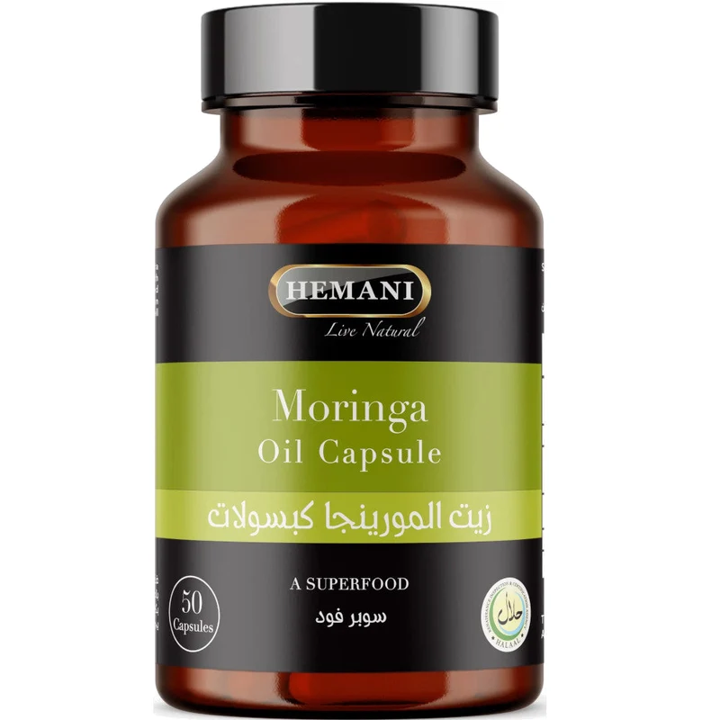 50 Capsules de Moringa - Hemani