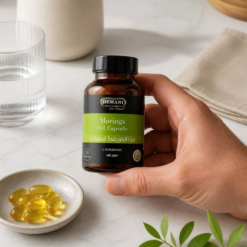 50 Capsules de Moringa - Hemani