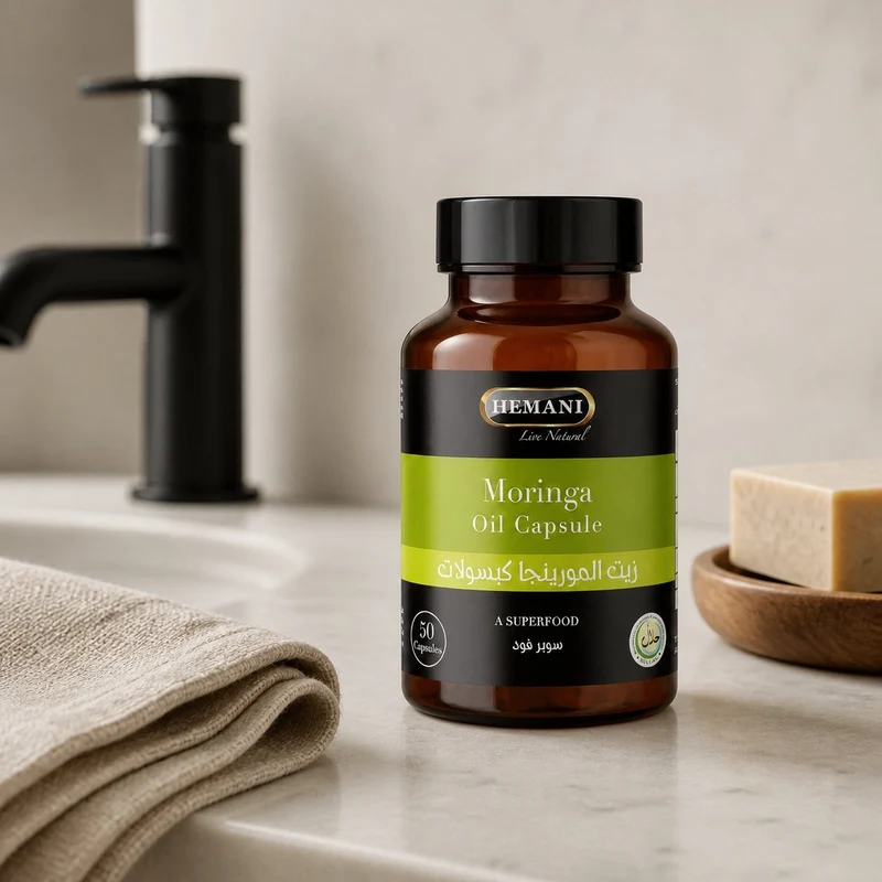 50 Capsules de Moringa - Hemani