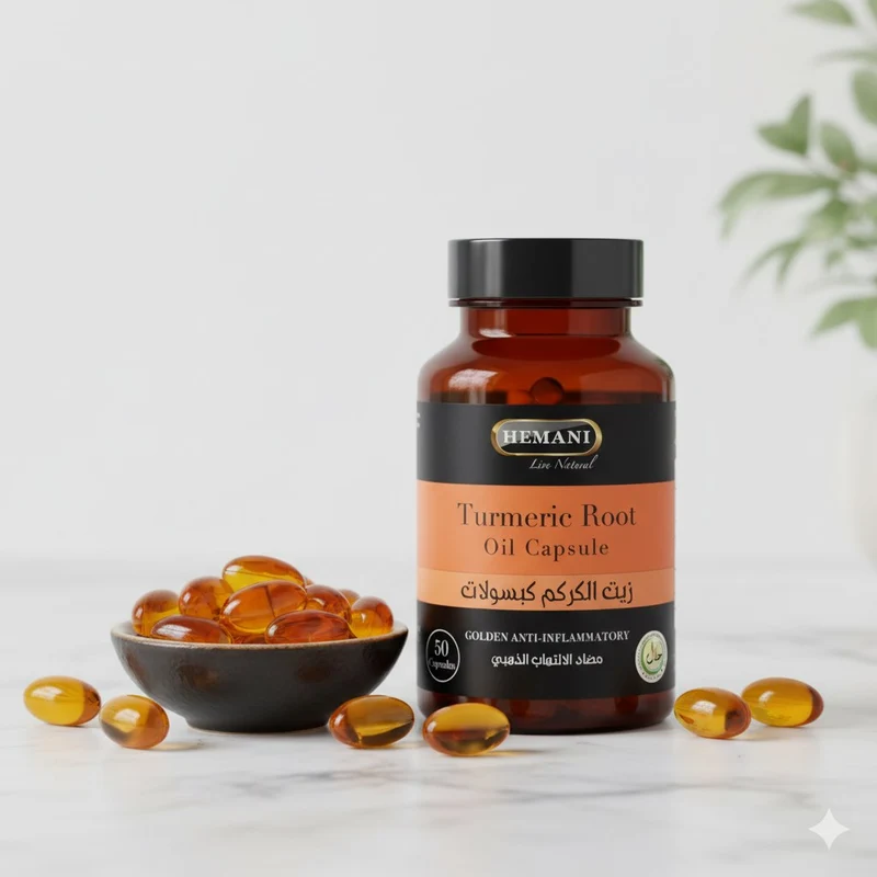 50 Capsules Végétales de Curcuma - Hemani