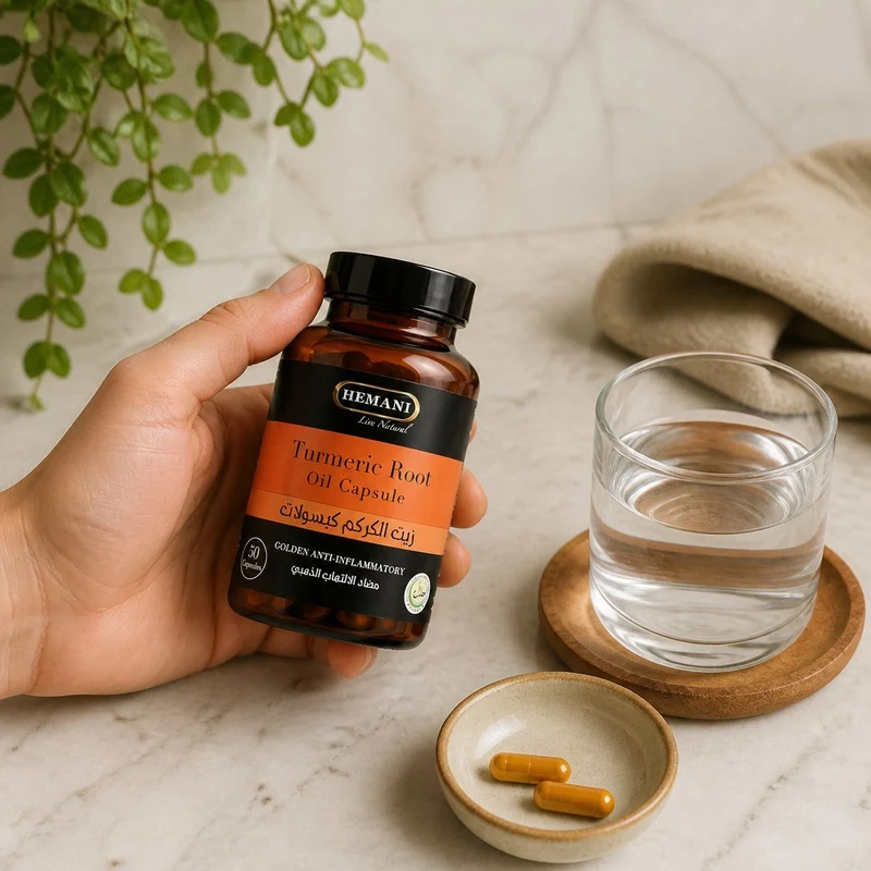 50 Capsules Végétales de Curcuma - Hemani