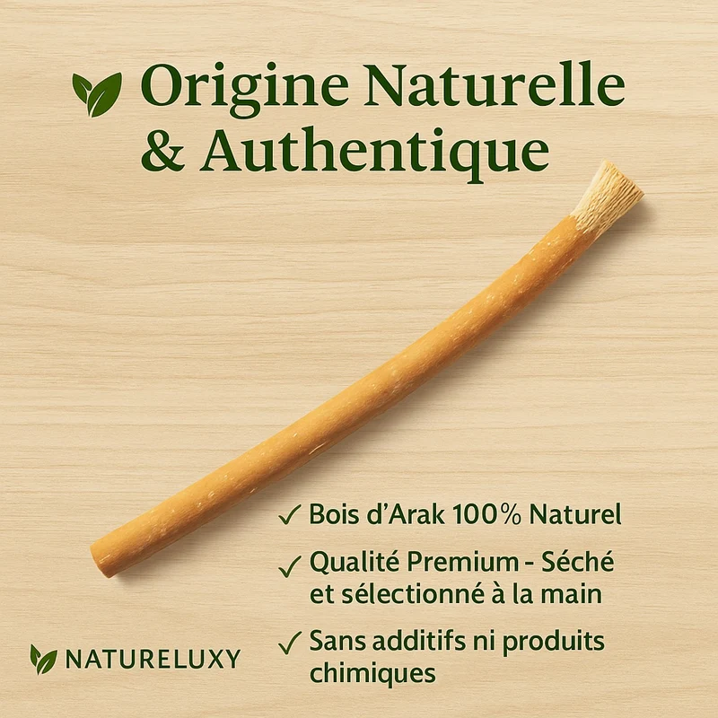 5 Siwak Haute qualité Al-Shrooq