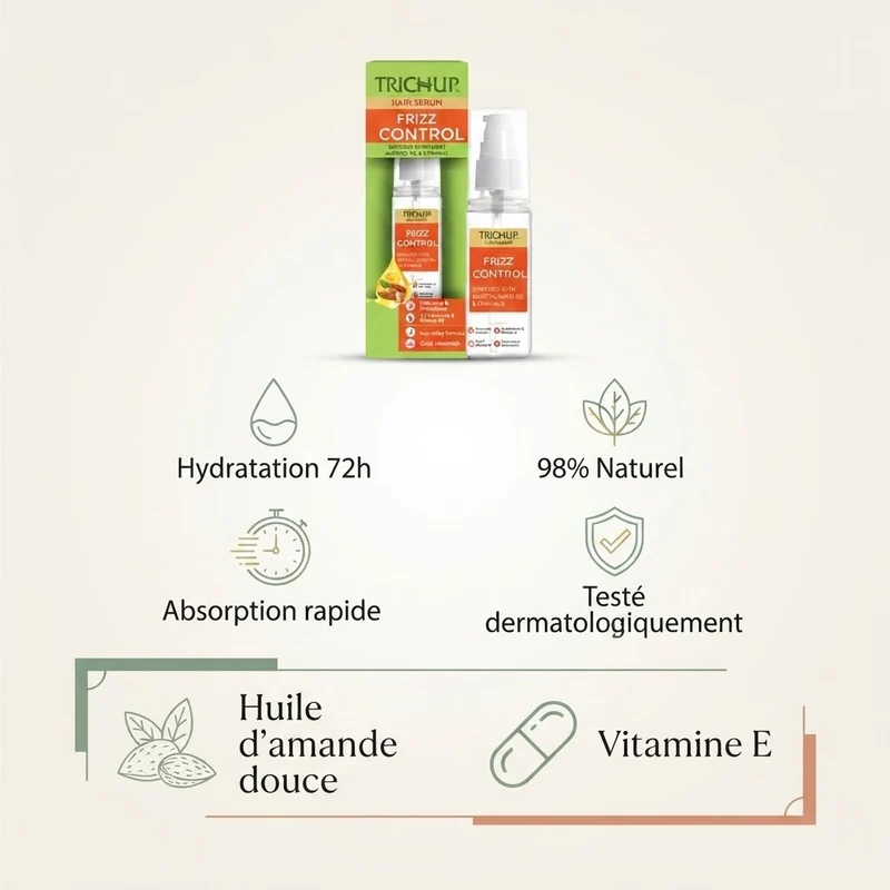 Sérum Capillaire Trichup contre les Frisottis