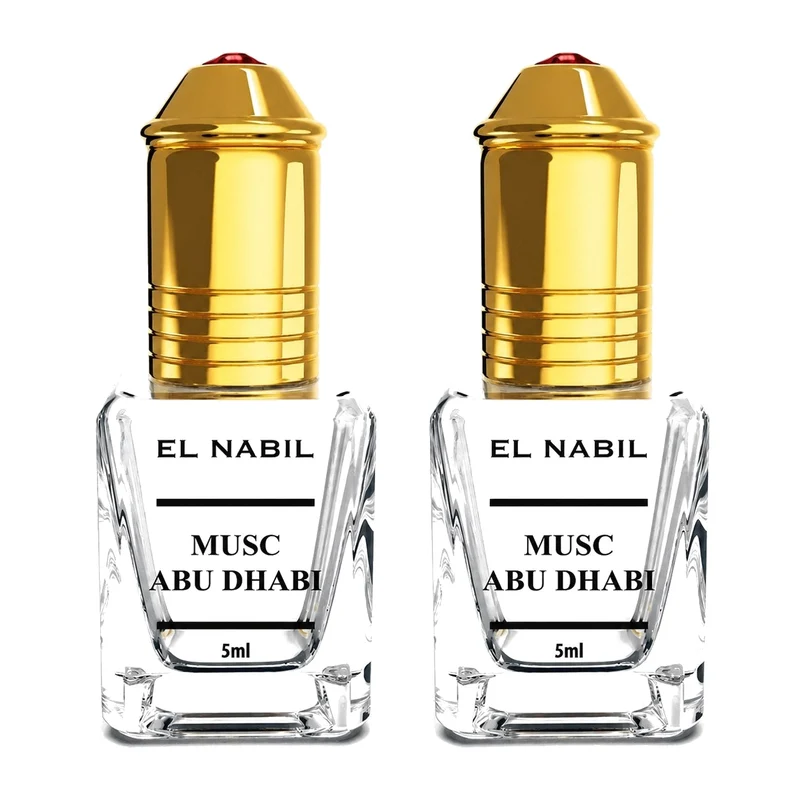 2X Musc Abu Dhabi avec applicateur Roll-On - 5mL