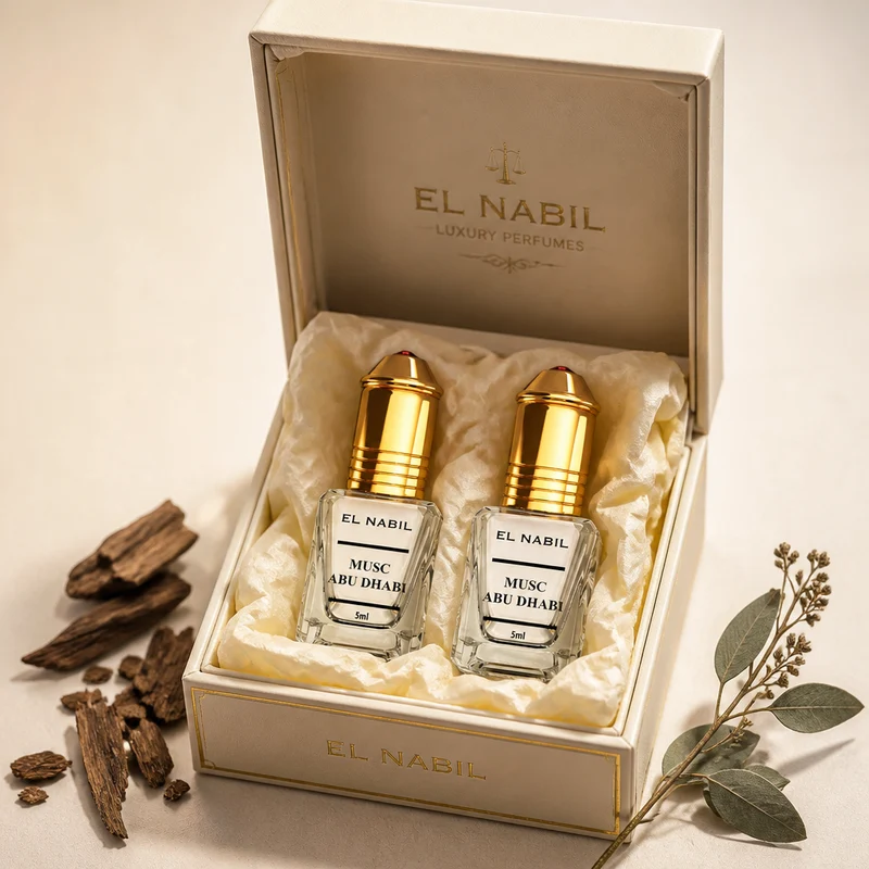 2X Musc Abu Dhabi avec applicateur Roll-On - 5mL