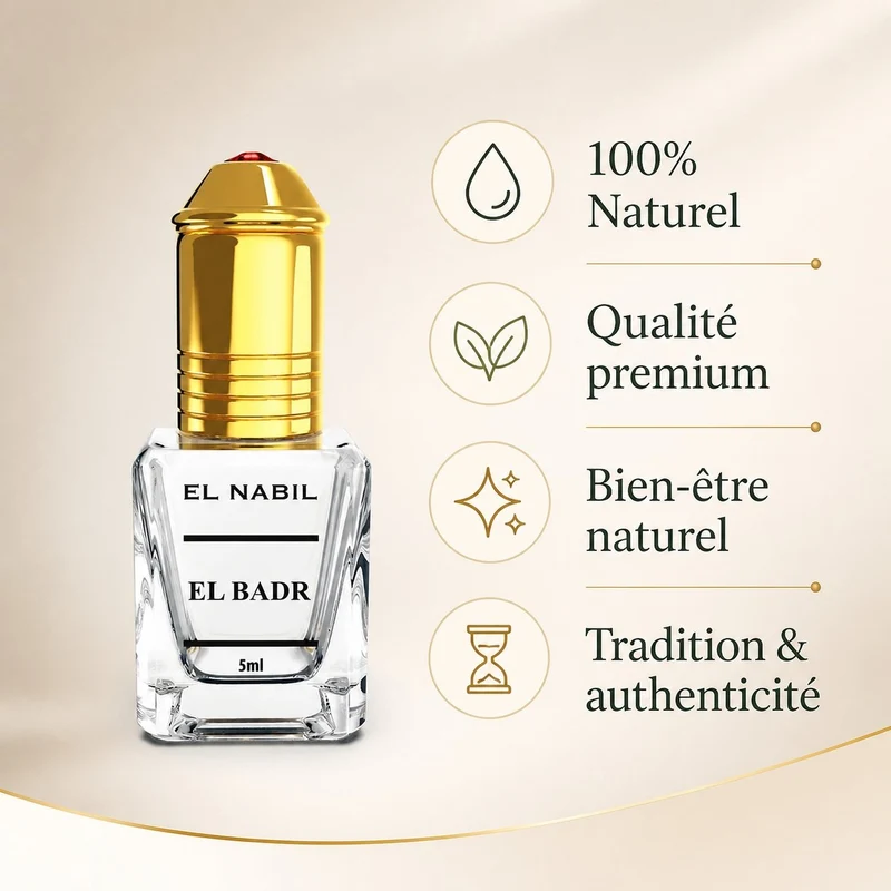 2X Musc El Badr applicateur Roll-On - 5mL