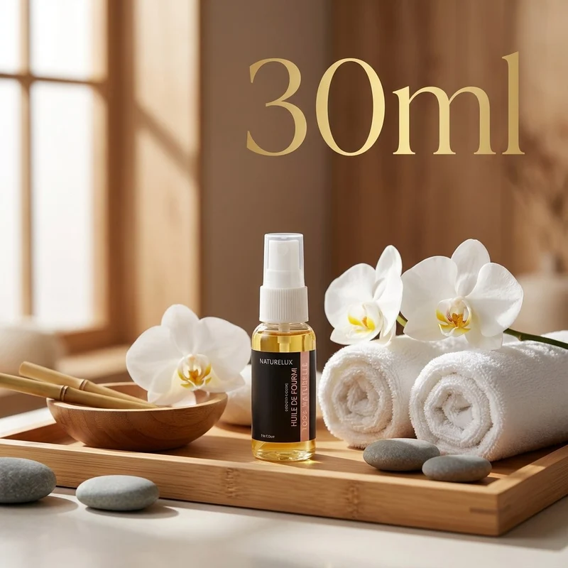 Huile de Fourmi Natureluxy Spray 30 mL – Soin Post‑Épilation
