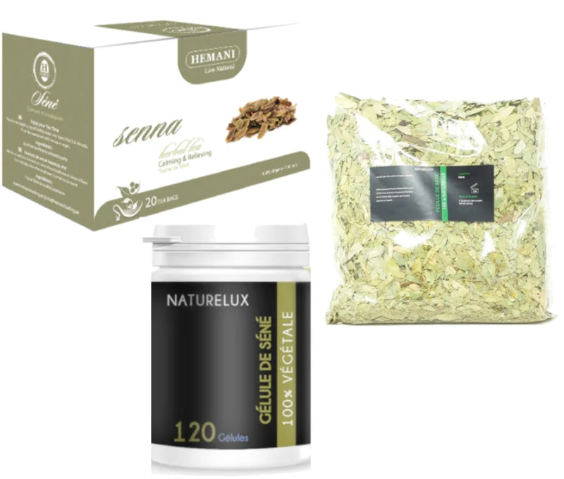 Pack séné - Gélule & Tisane & Feuille de Séné