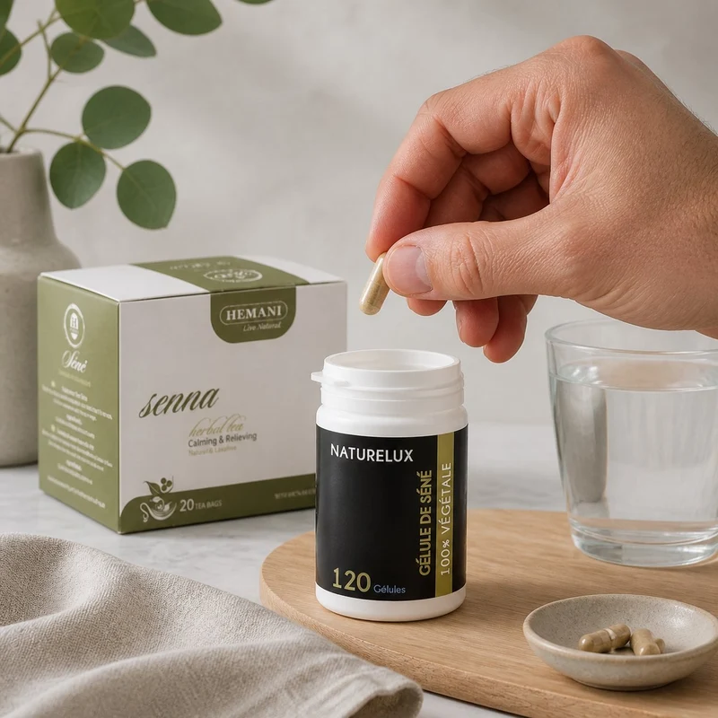 Pack séné - Gélule & Tisane & Feuille de Séné