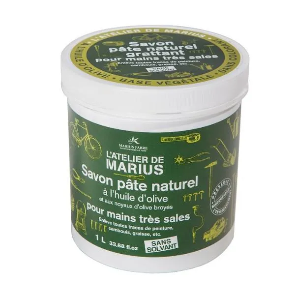 Savon pâte naturel grattant pour mains très sales