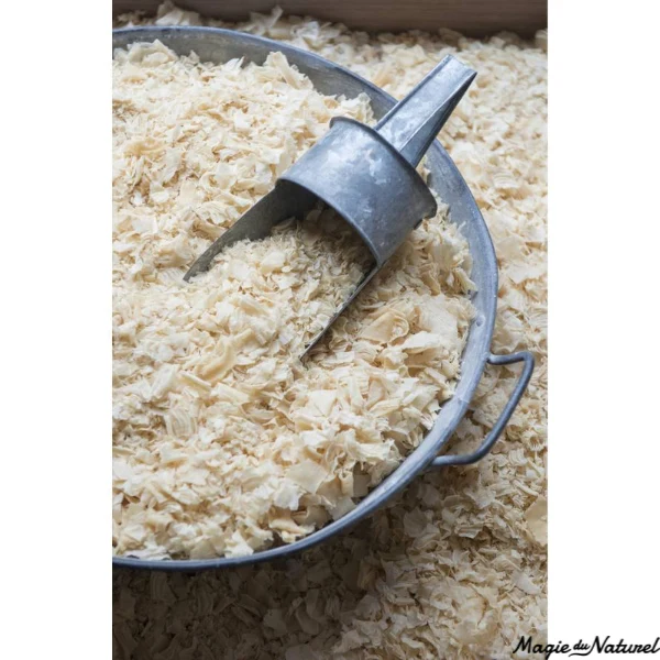 Copeaux de savon de Marseille blanc - SANS HUILE DE PALME
