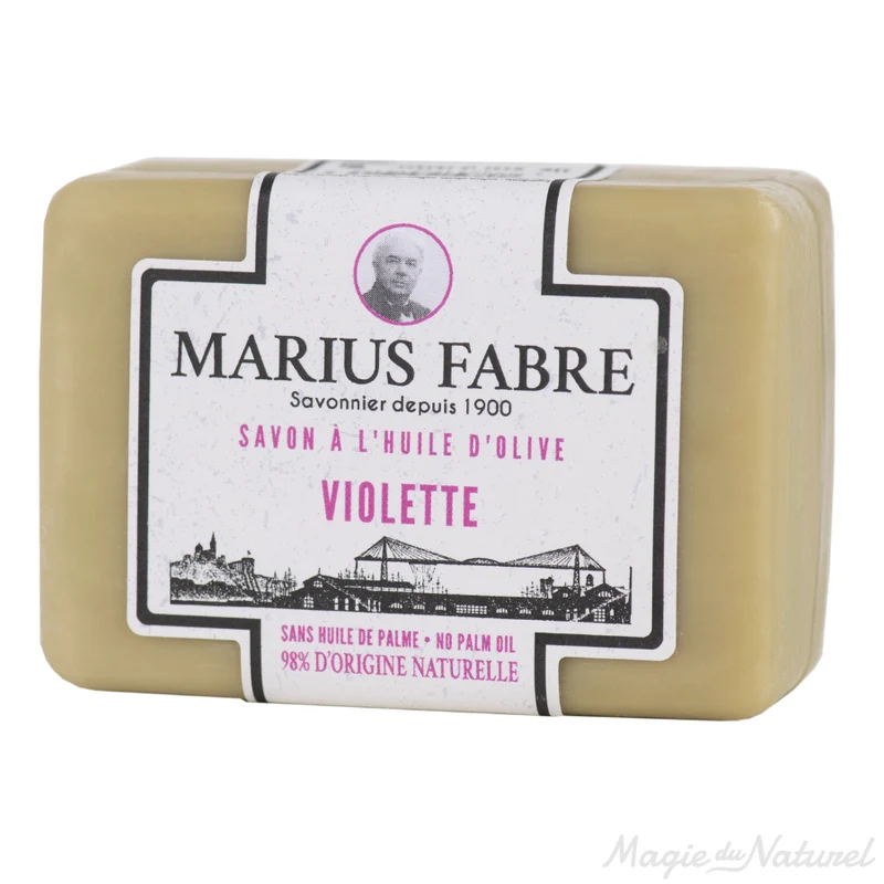 Savonnette à l'huile d'olive - divers parfums - 100g