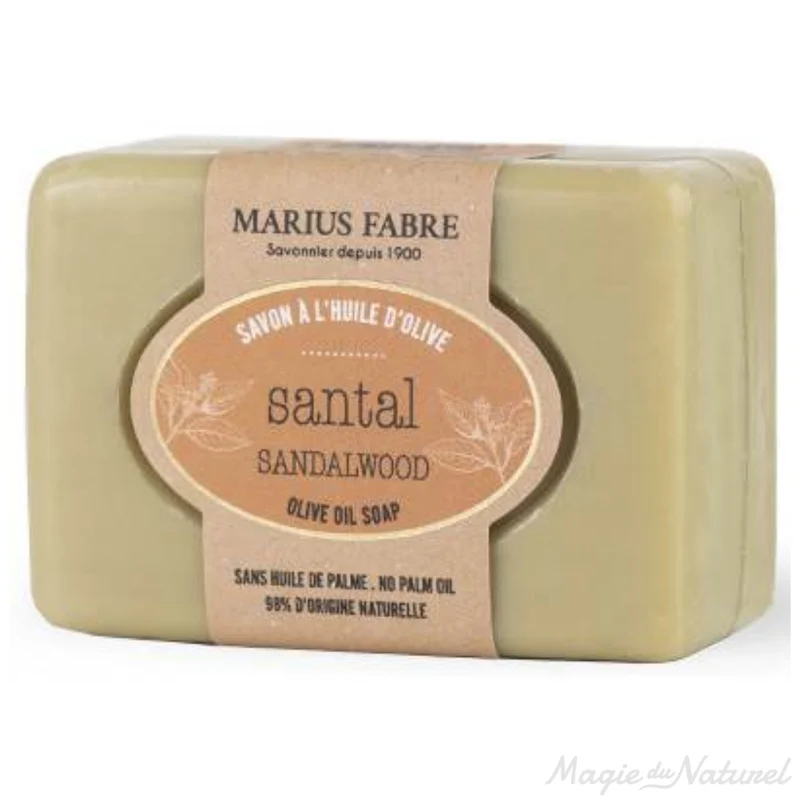 Savonnette à l'huile d'olive - divers parfums - 100g