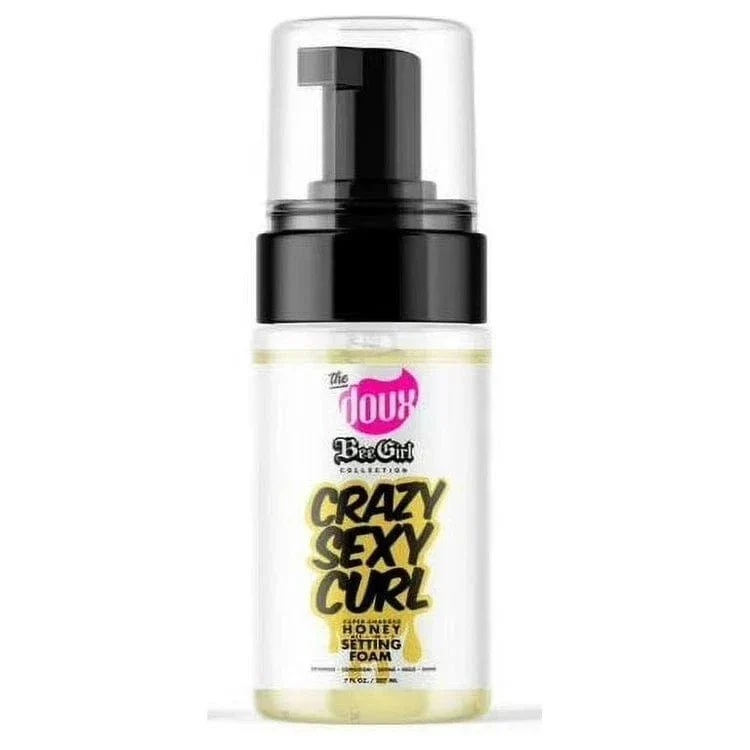 The Doux Bee-Girl Crazy Sexy Curl - Mousse Coiffante "Honey Setting Foam" - 100 ml
