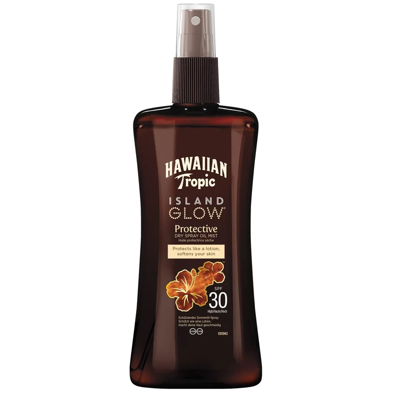 Hawaiian Tropic - Island Glow Protective SPF30 "Dry Spray Oil" 200ml