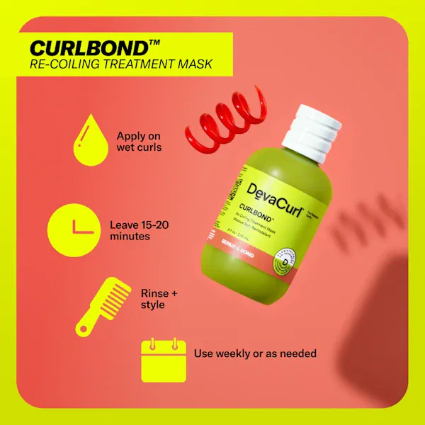 Devacurl - Curlbond Masque Capillaire Remodelant "Treatement Mask" 236ml