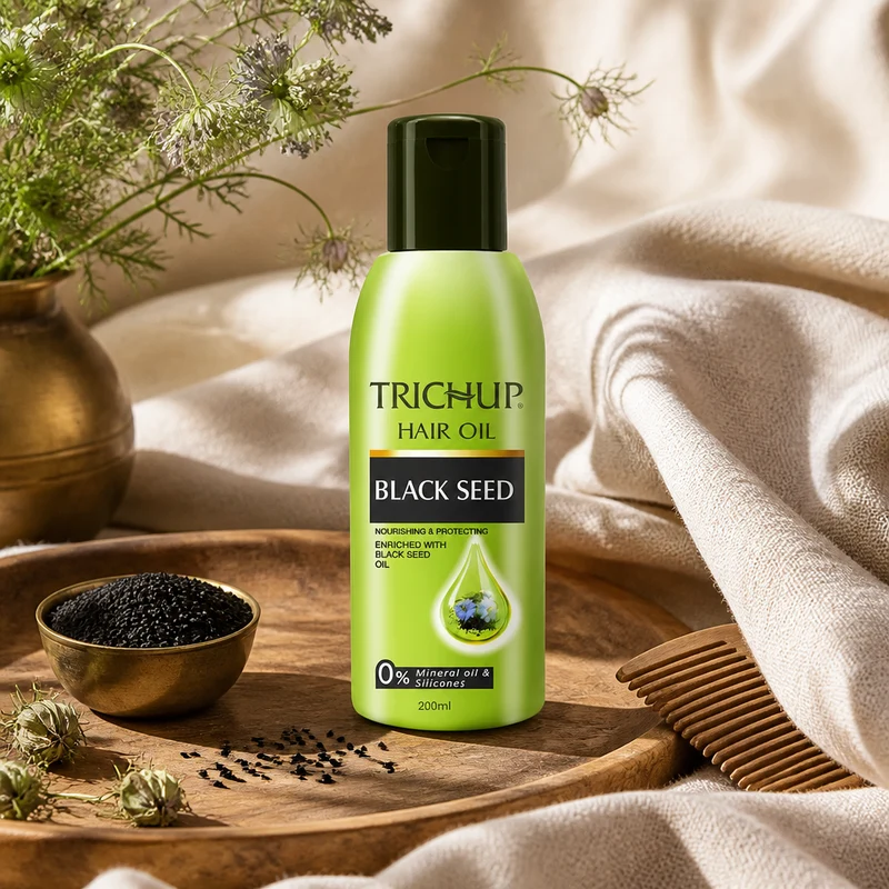 Huile capillaire à la Graine de Nigelle Trichup - 200mL
