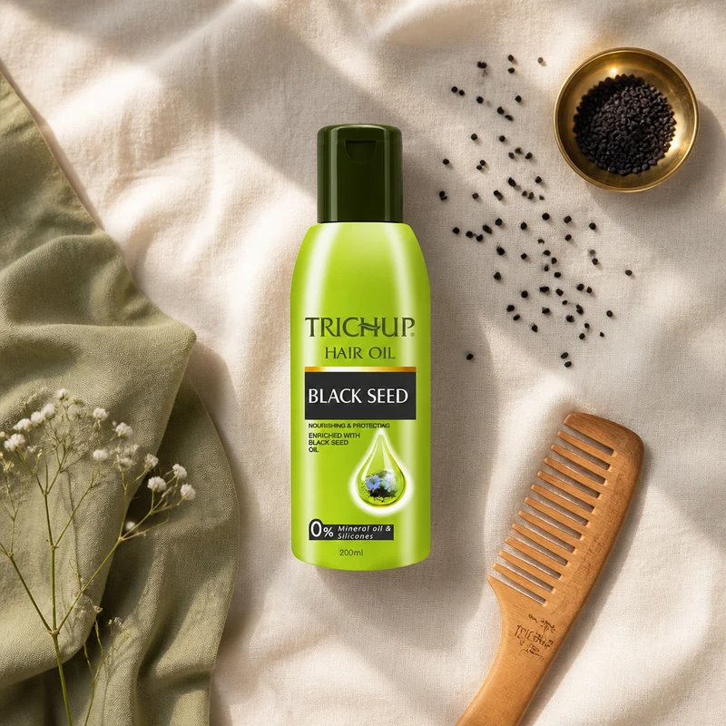 Huile capillaire à la Graine de Nigelle Trichup - 200mL