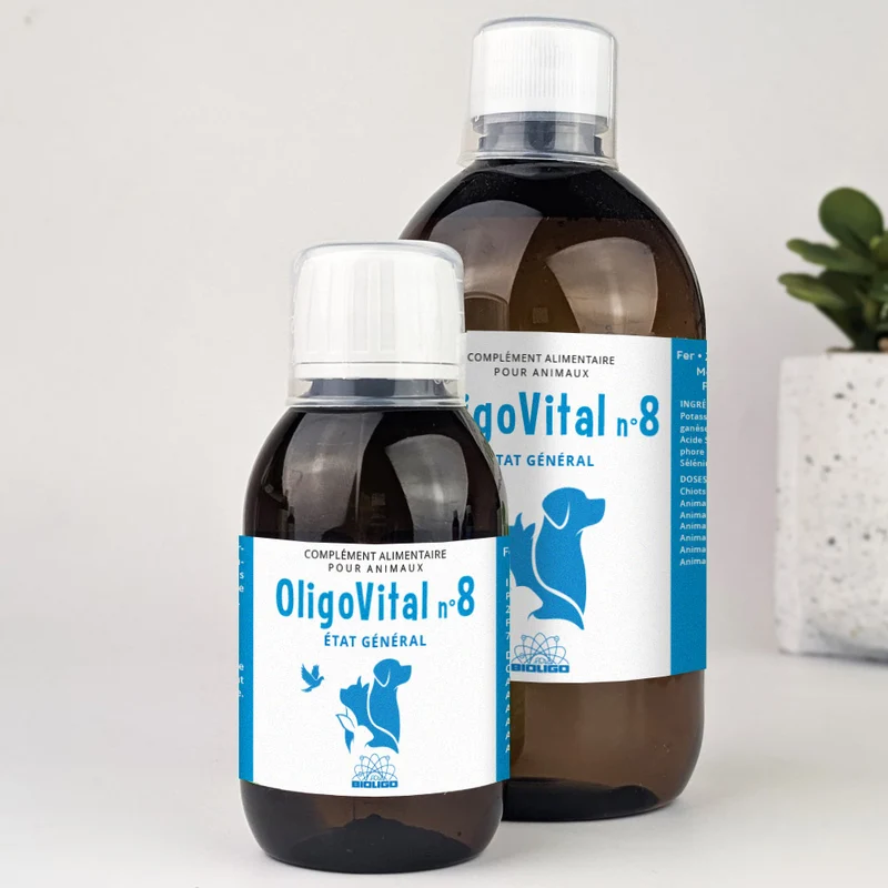 OLIGOVITAL N°8 - Etat général, beauté du poil