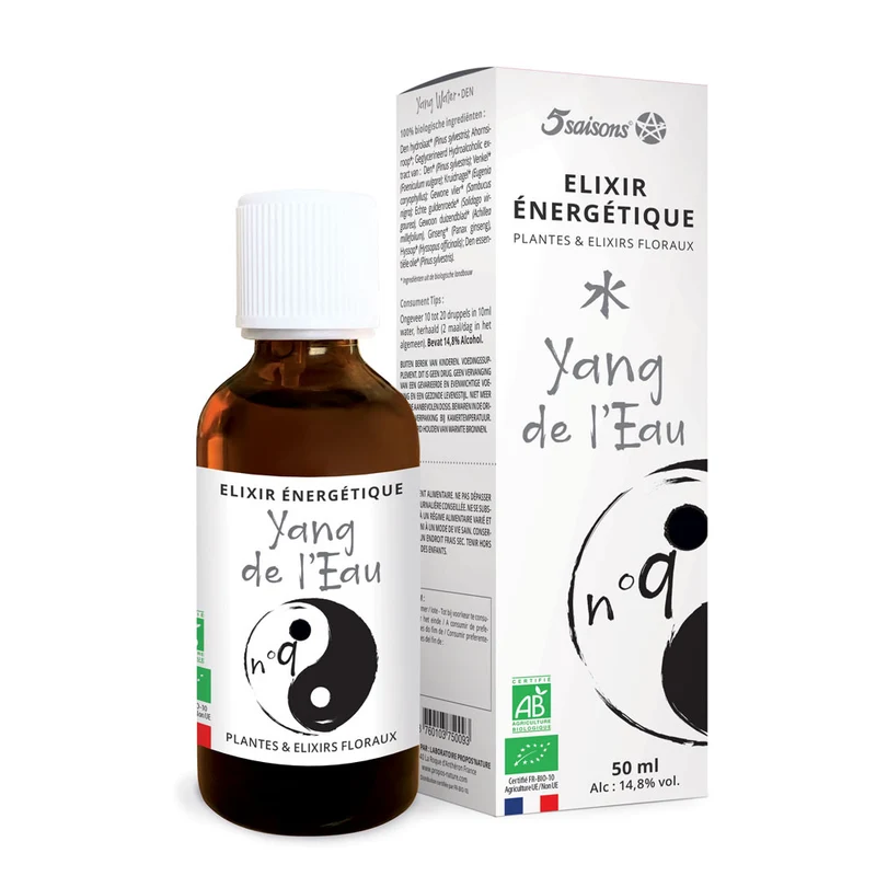 Elixir énergétique N°9 - Yang de l'eau