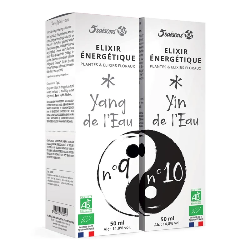 Elixir énergétique N°9 - Yang de l'eau