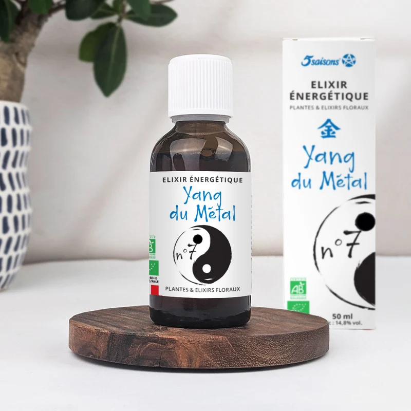 Elixir énergétique N°7 - Yang du métal
