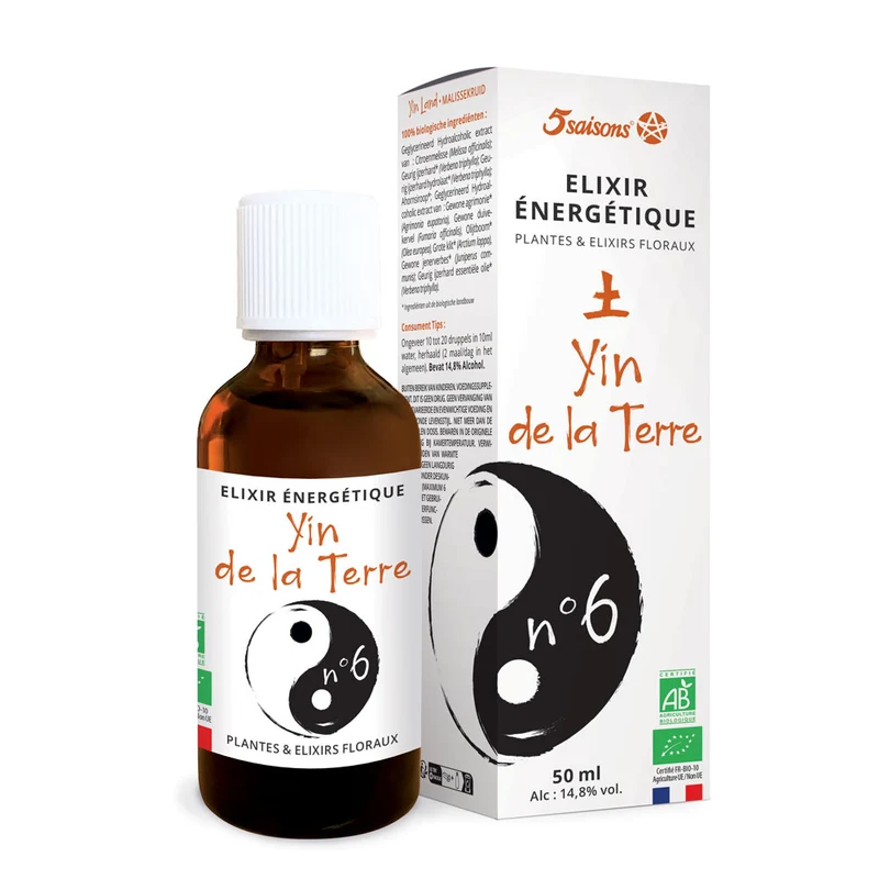 Elixir énergétique N°6 - Yin de la terre