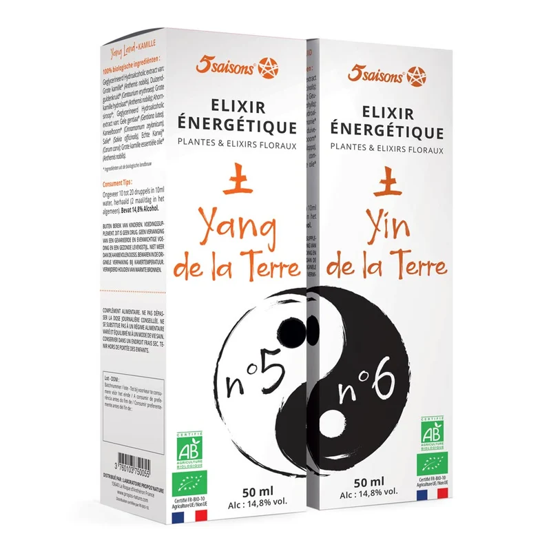 Elixir énergétique N°6 - Yin de la terre