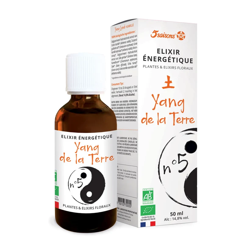 Elixir énergétique N°5 - Yang de la terre